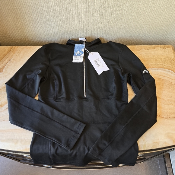 JETSET Ginger Half Zip Dual Base Layer Top Turtleneck Jet Set - Picture 8 of 17